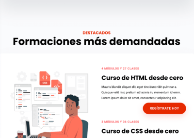 Home academia online lista para vender